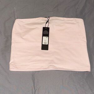 NEW Pink Striped Women's Tube Top
